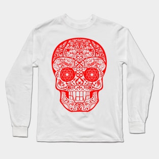 Calavera Nosferatu Long Sleeve T-Shirt